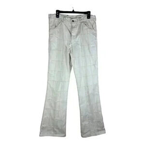 Vintage 70’s Rappers Patchwork Bell Bottom Jeans Hippie USA TAG 33